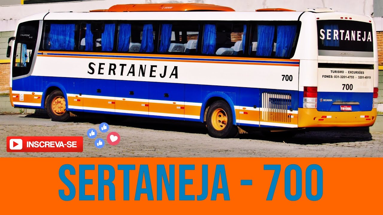 (A bordo) SERTANEJA - 700 saindo da rodoviária de Pitangui - MG