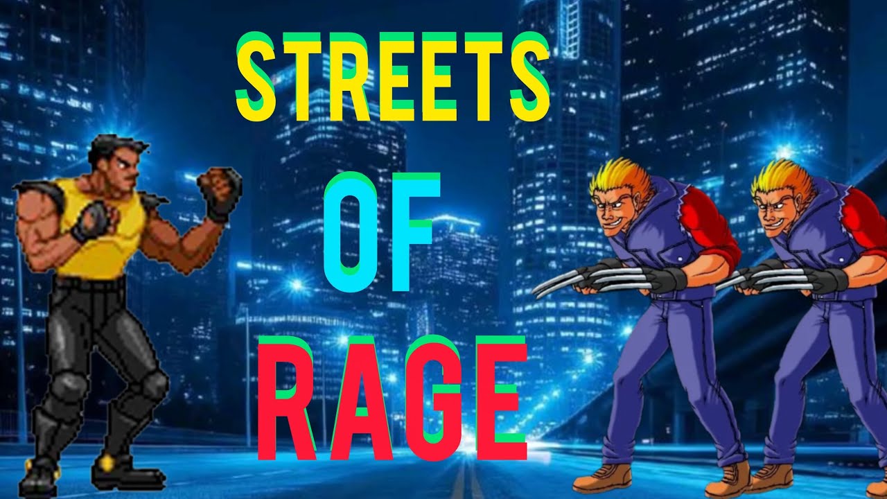 Streets of Rage Parte 6- Adam Hunter Passa Por Uma Área Industrial Dominada Por Mr.X!