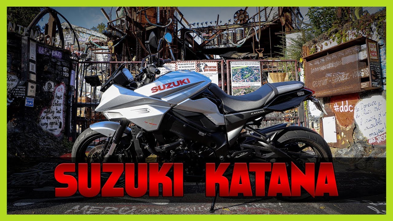 ESSAI MOTO - SUZUKI KATANA 2019 - LE ROADSTER OLD SCHOOL QUI ENVOIE !