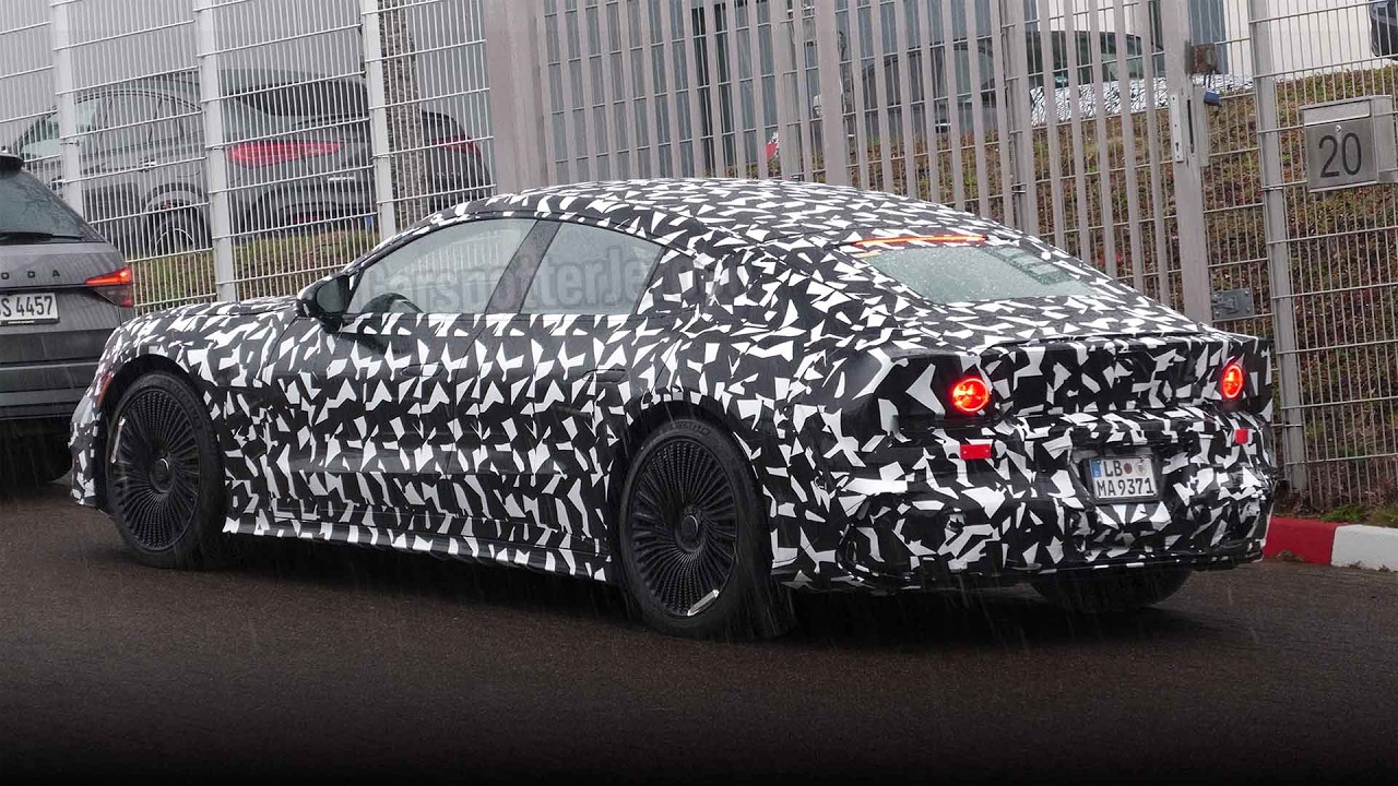 2026 Mercedes-AMG GT 4-Door EV Prototype Spied Testing Near N&uuml;rburgring | CONCEPT AMG GT XX