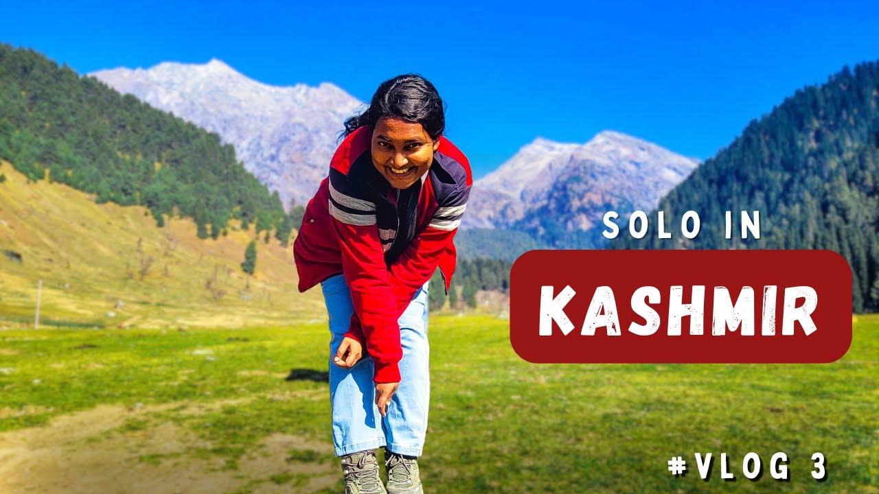 Exploring Kashmir Tourist Places SOLO | Srinagar to Pahalgam, Downtown, Nishat Bagh | Kashmir Vlog 3