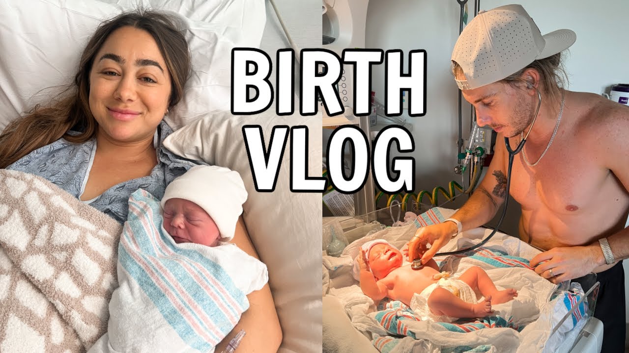 BIRTH OF OUR BABY BOY! Labor & Delivery of our First Baby 2023 Julia & Hunter Havens
