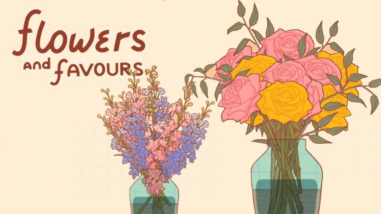 ♡ FLOWERS AND FAVOURS: Florist Simulator - Creating flower arrangements🌷