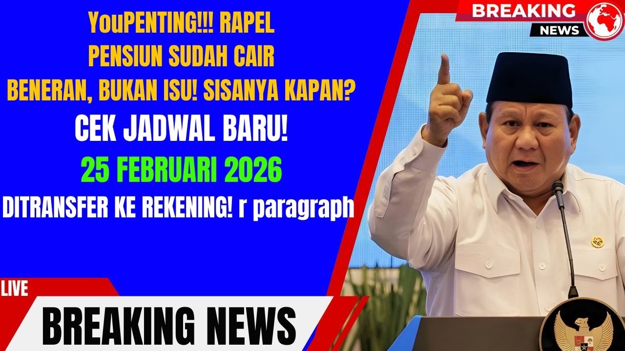 Rapel Pensiunan 2026 — Golongan Mana yang Paling Besar?
