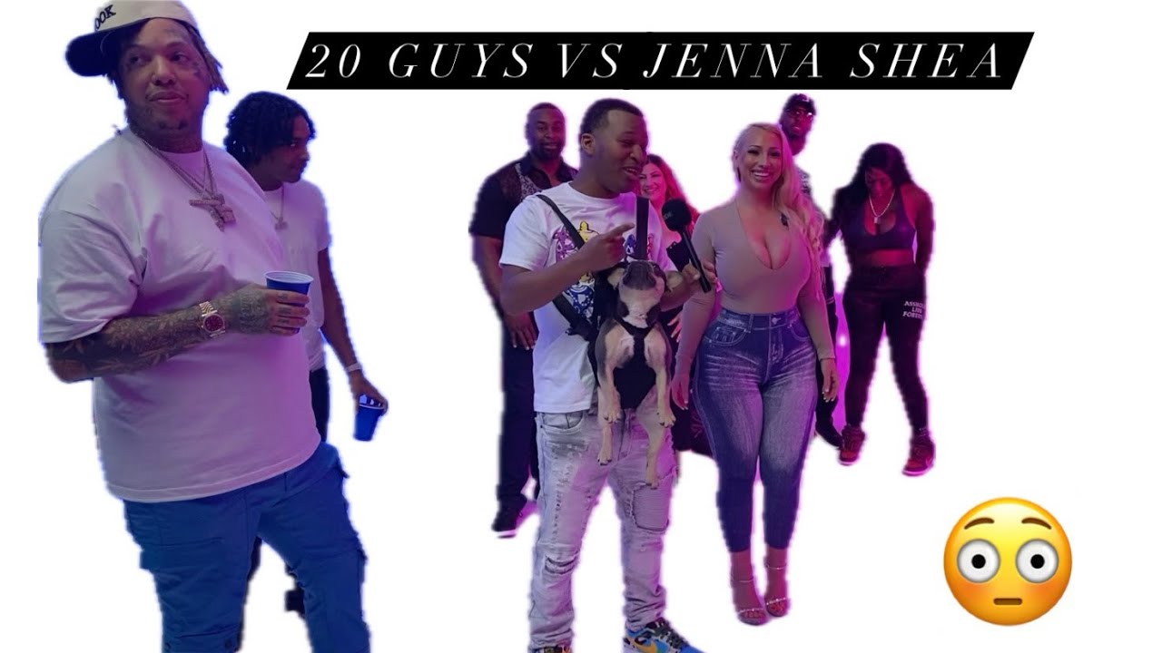 20 Guys vs Jenna Shea (behind the scenes)