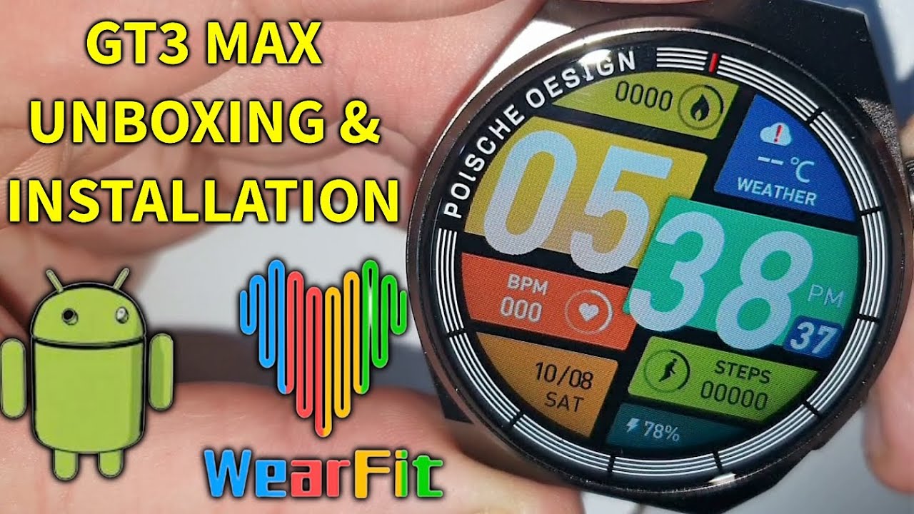 Letike GT3 MAX SmartWatch Unboxing and Preview 2023