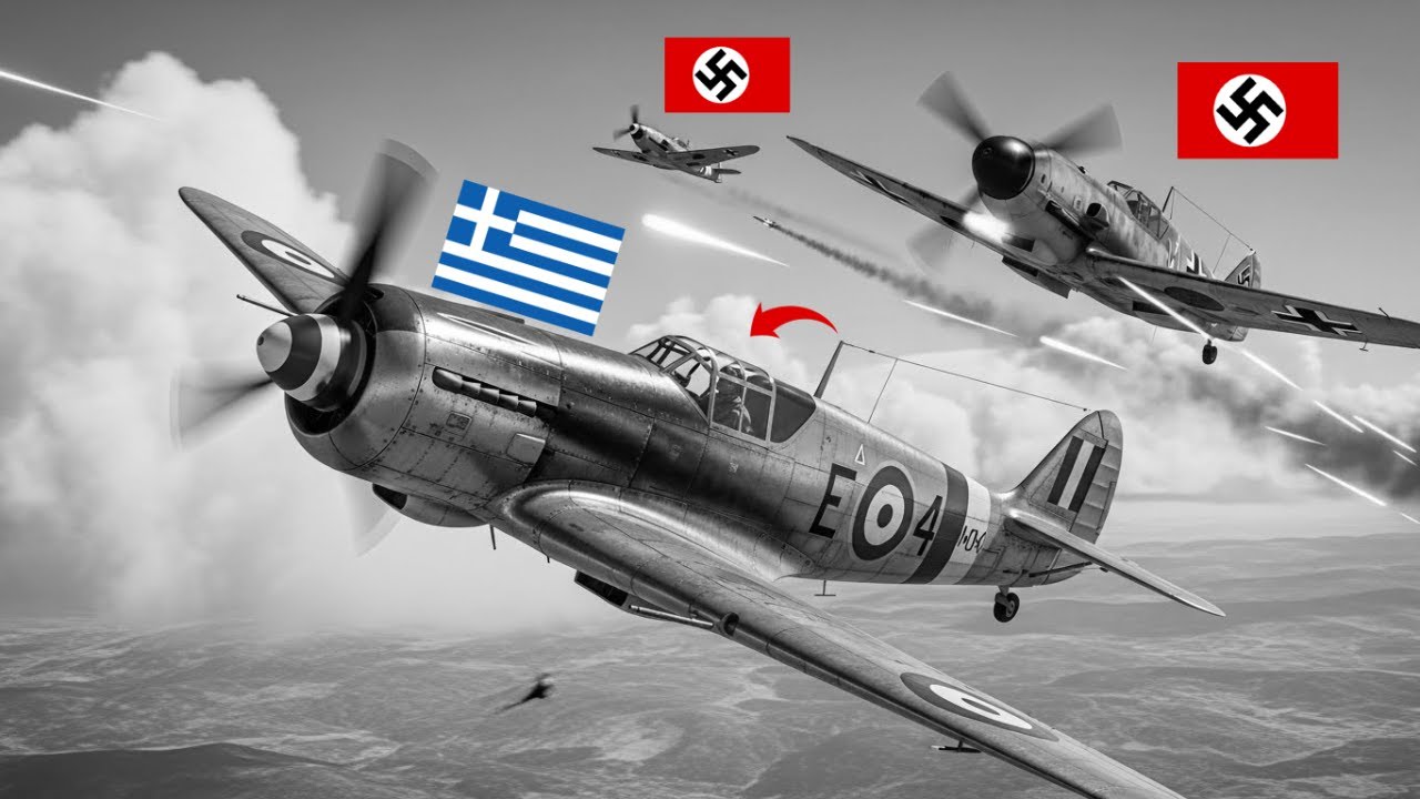 Germany Expected a Walkover — Greece's Last Pilots Made Them Fight for Every Inch of Sky