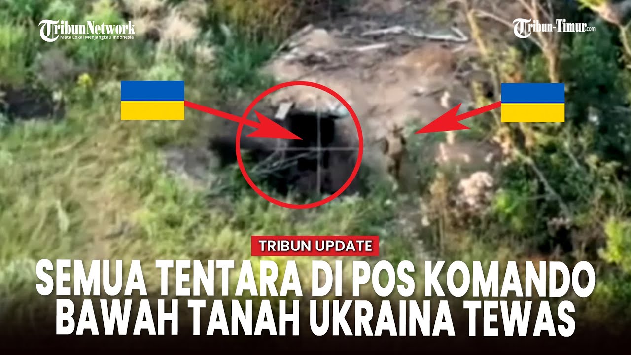 Drone FPV Rusia Hancurkan Pos Komando Bawah Tanah Pasukan Ukraina di Luhansk