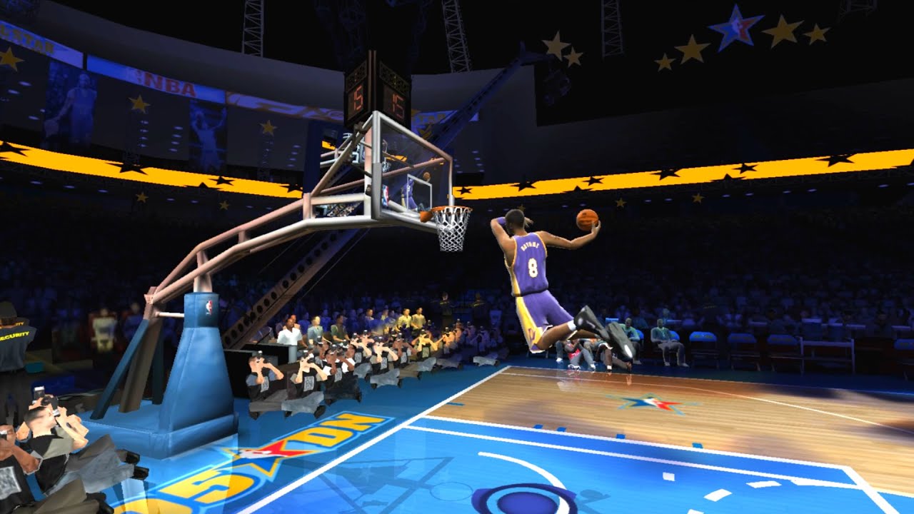 XEMU Emulator - 720 dunk win the champion - NBA Live 2005 Slam Dunk Contest