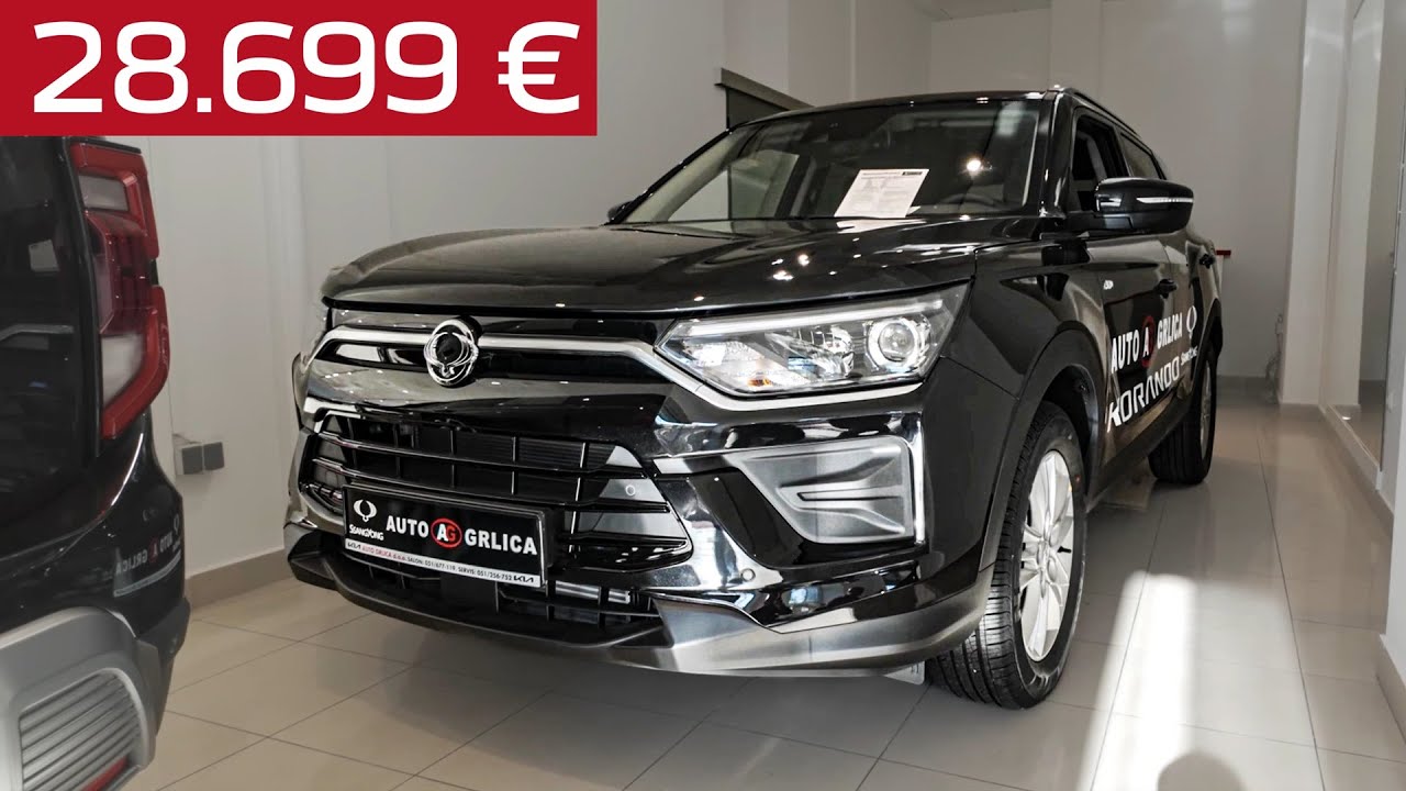KGM SSANGYONG KORANDO STYLE 4X4 M/T 1.5 T-GDI TURBO 163 KS LIGHT OFFROADER PETROL ENGINE