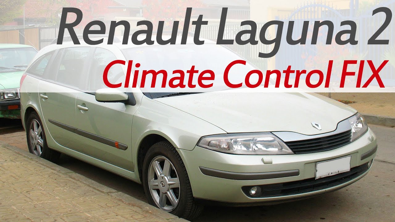 Ремонт климат-контроля Renault Laguna 2!, кондиционер/отопитель, одна сторона горячая, другая хол...
