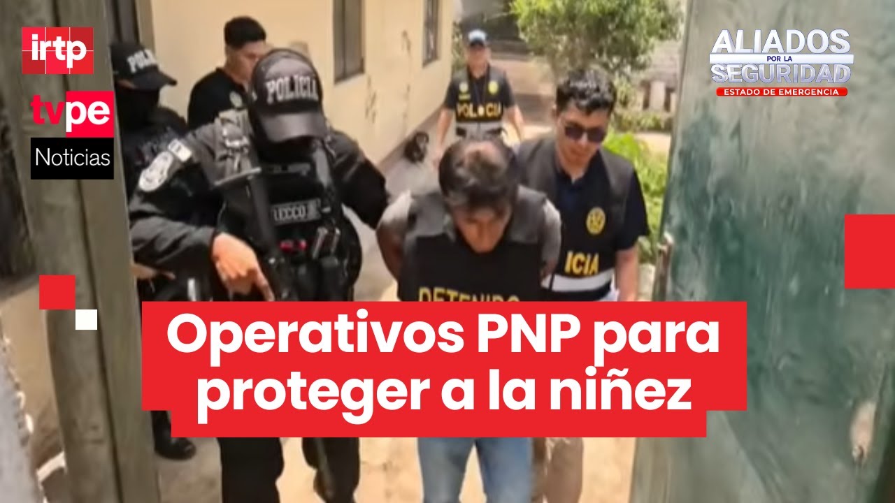 Golpe contra la pornografía y el abuso sexual infantil en el país