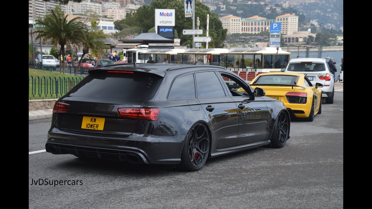 740HP Audi RS6 C7 W/ STRAIGHT PIPES! BRUTAL Exhaust sound!