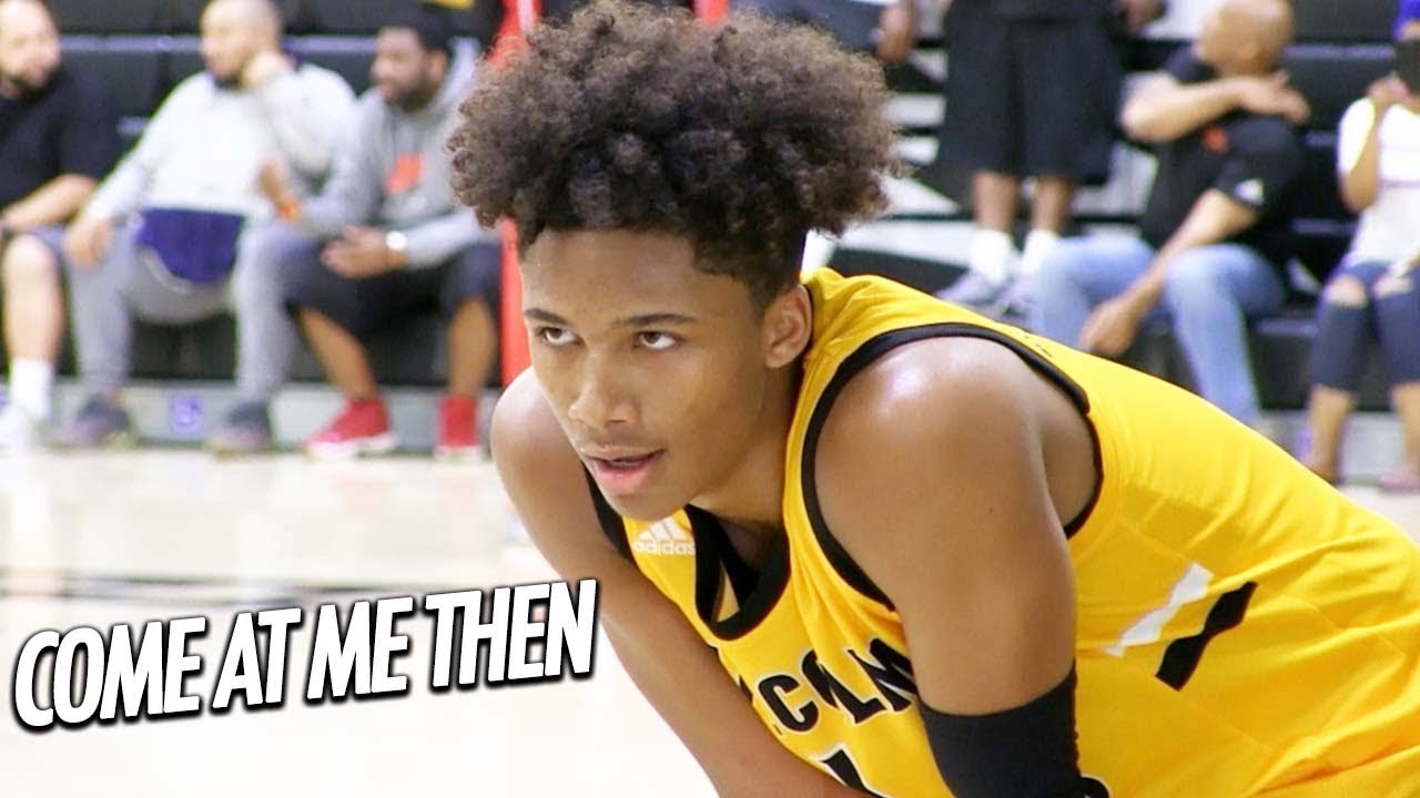 Mikey Williams Gets Heated during last game of the Compton Magic League!