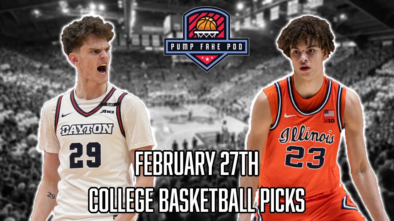 NCAA COLLEGE BASKETBALL PICKS  FOR FEBRUARY 27TH