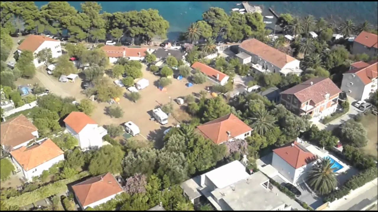 camp trstenica from sky