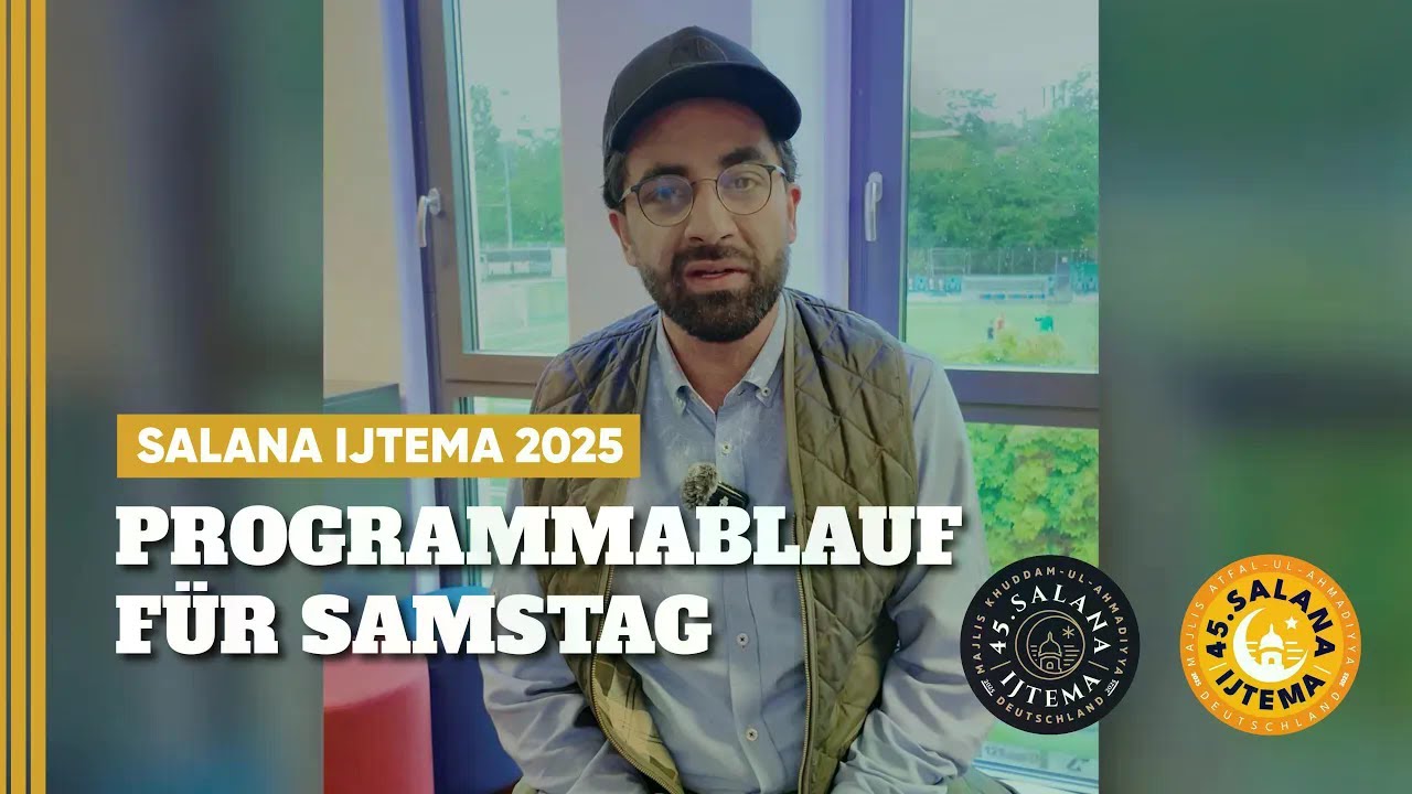Programmablauf - Samstag | Salana Ijtema 2025