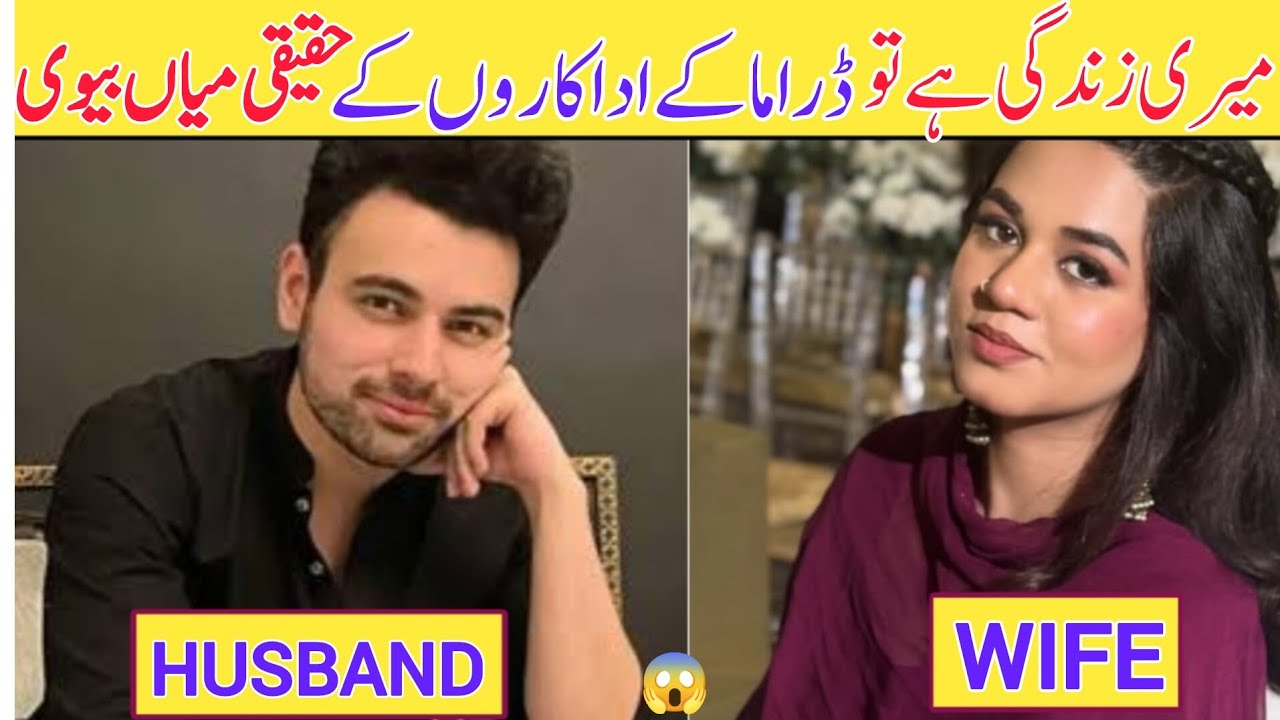 Meri Zindagi Hai Tu Cast Real Life Partners | Pakistani Drama Actors Real Couples