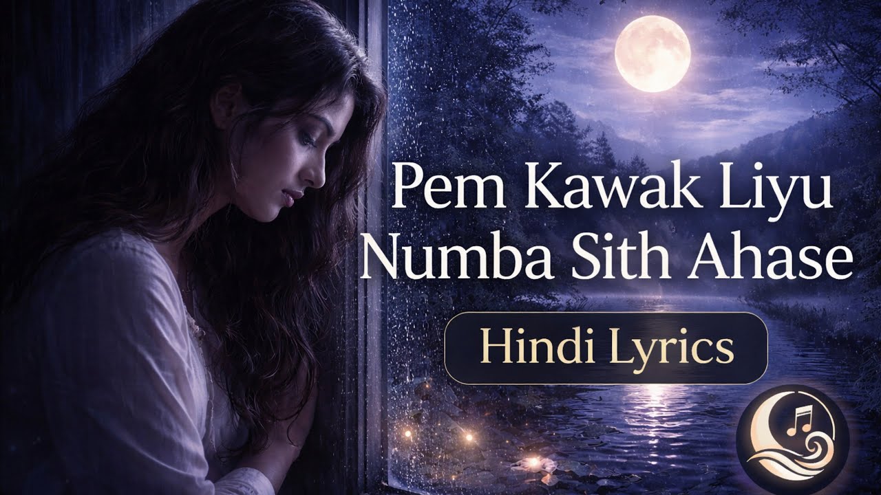 Pem Kawak Liyu Numba Sith Ahase | Sinhala Sad Song with Hindi Lyrics | Island Melodies
