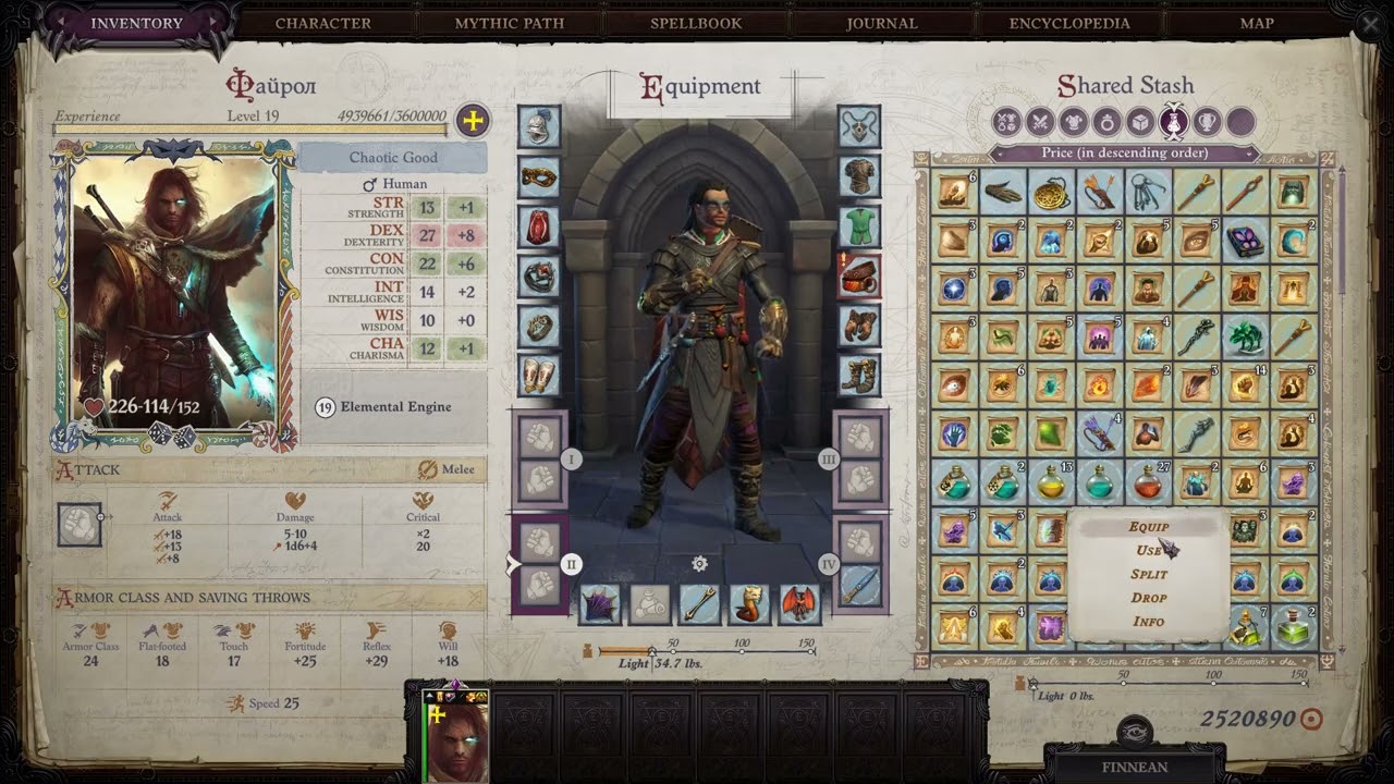 Pathfinder WotR: Unfair Solo Kineticist - Demodand Conspiracy Fight