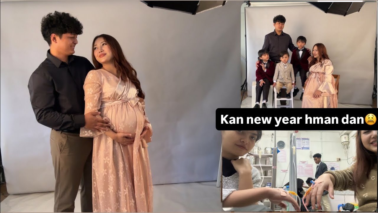 Kan chhungkua in studio lamah kumthar photoshoot kan nei a