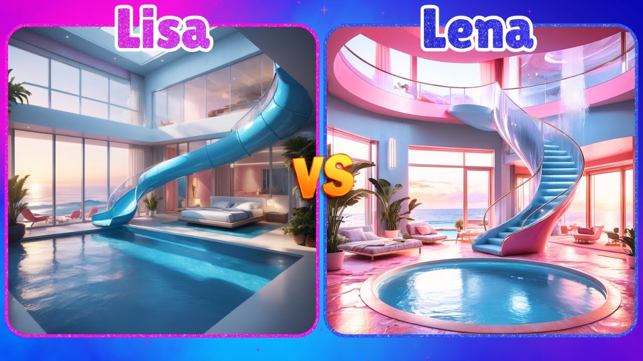 Lisa vs Lena Challenge! Which Side Are You On?