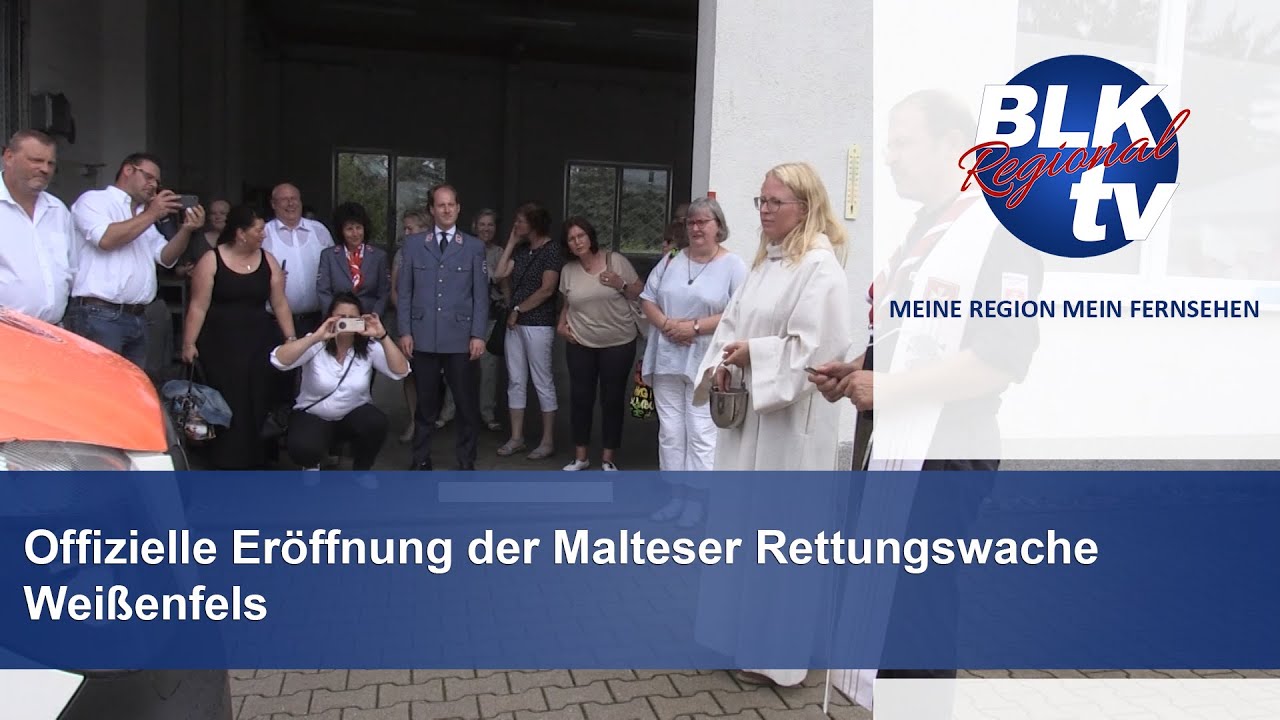 Offizielle Eröffnung der Malteser Rettungswache Weißenfels