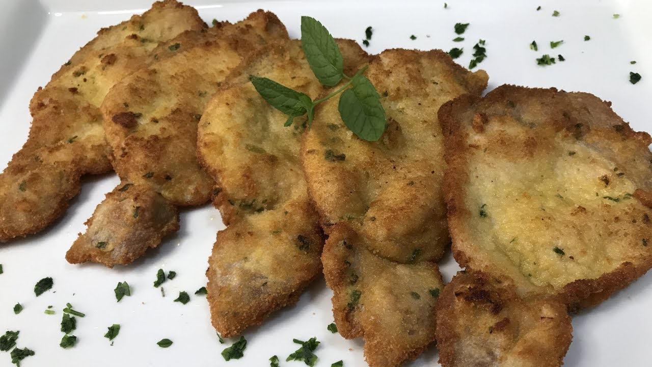 CHULETAS EMPANADAS | FILETES de LOMO EMPANADO
