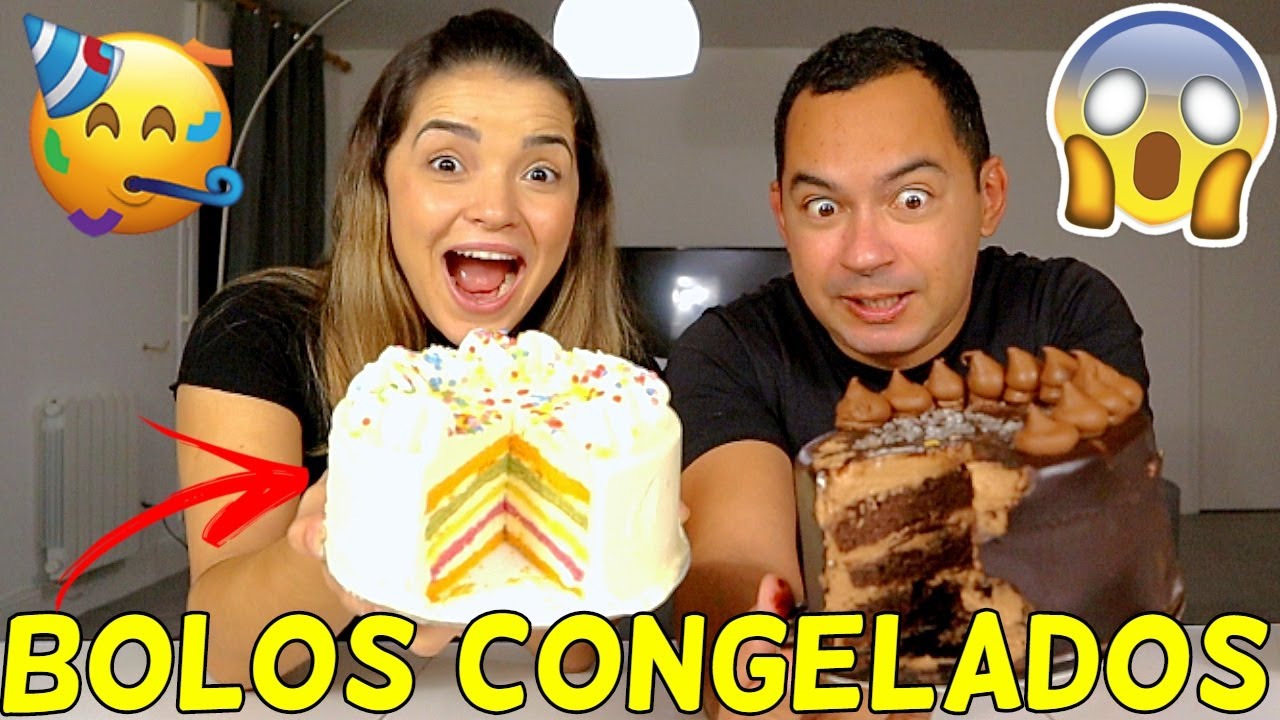PROVANDO BOLOS DE ANIVERSÁRIOS CONGELADOS DA PICARD ♥ - Bruna Paula