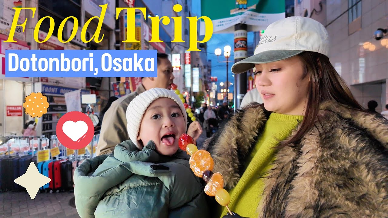 Went on a Food Trip at Dotonbori | Daily Chobi Vlog #69