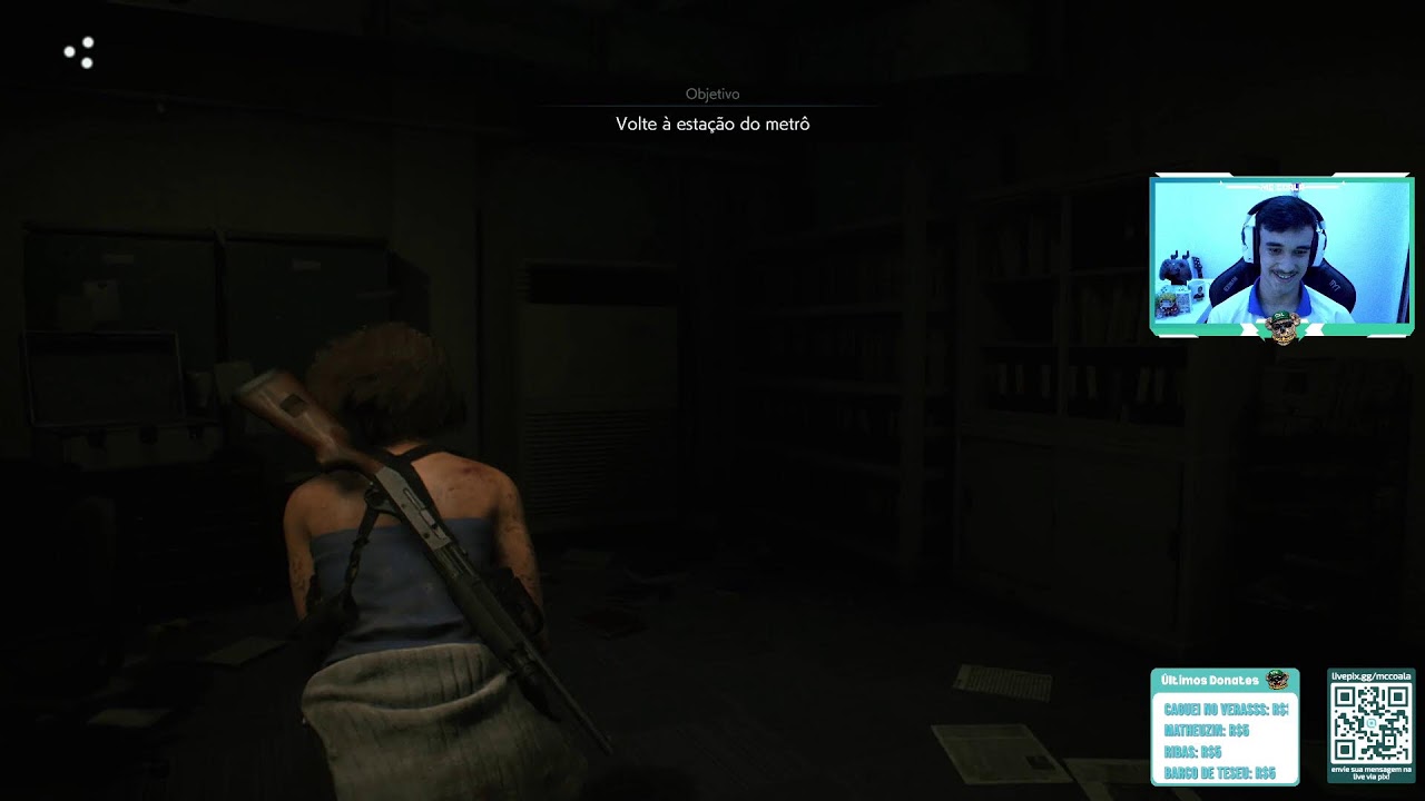 Live Zerando TODOS Resident Evil - RES 3 REMAKE