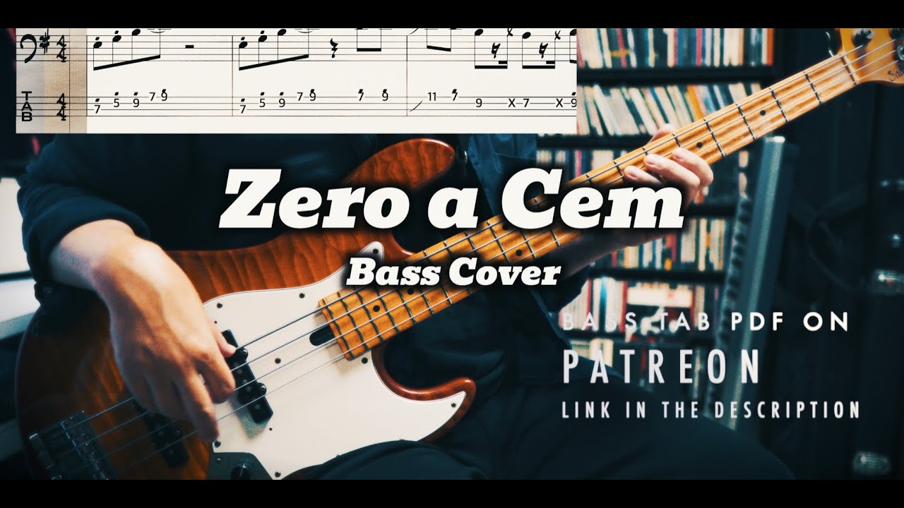 Os Garotin / Anchietx - Zero a Cem (Bass Cover) TABS in Video