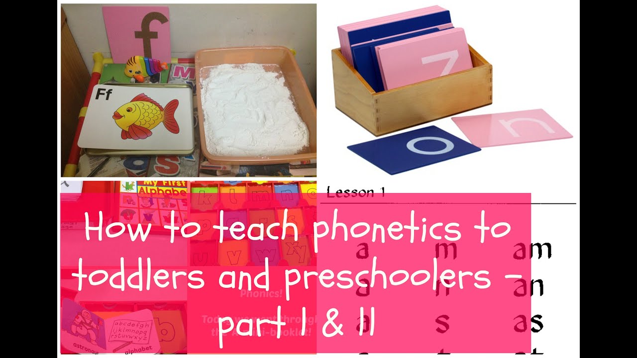 How to teach phonics to toddlers and preschoolers - Part-2