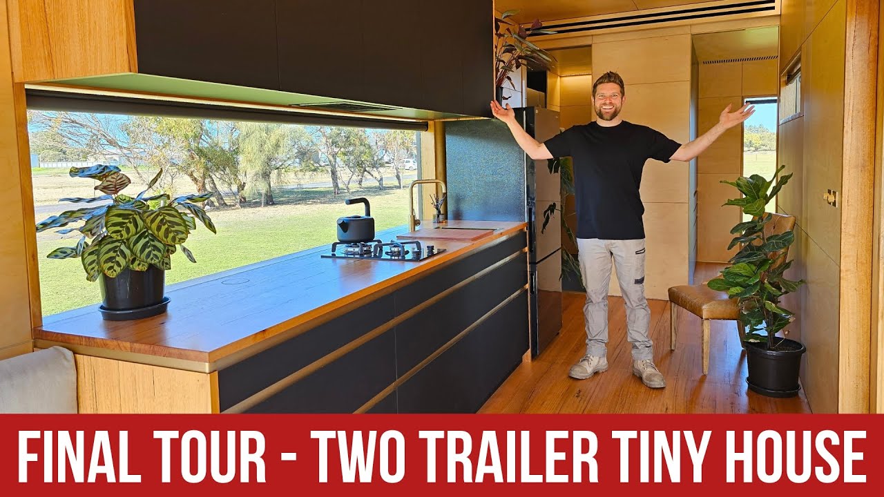 FINAL TOUR - Two Trailer Tiny House