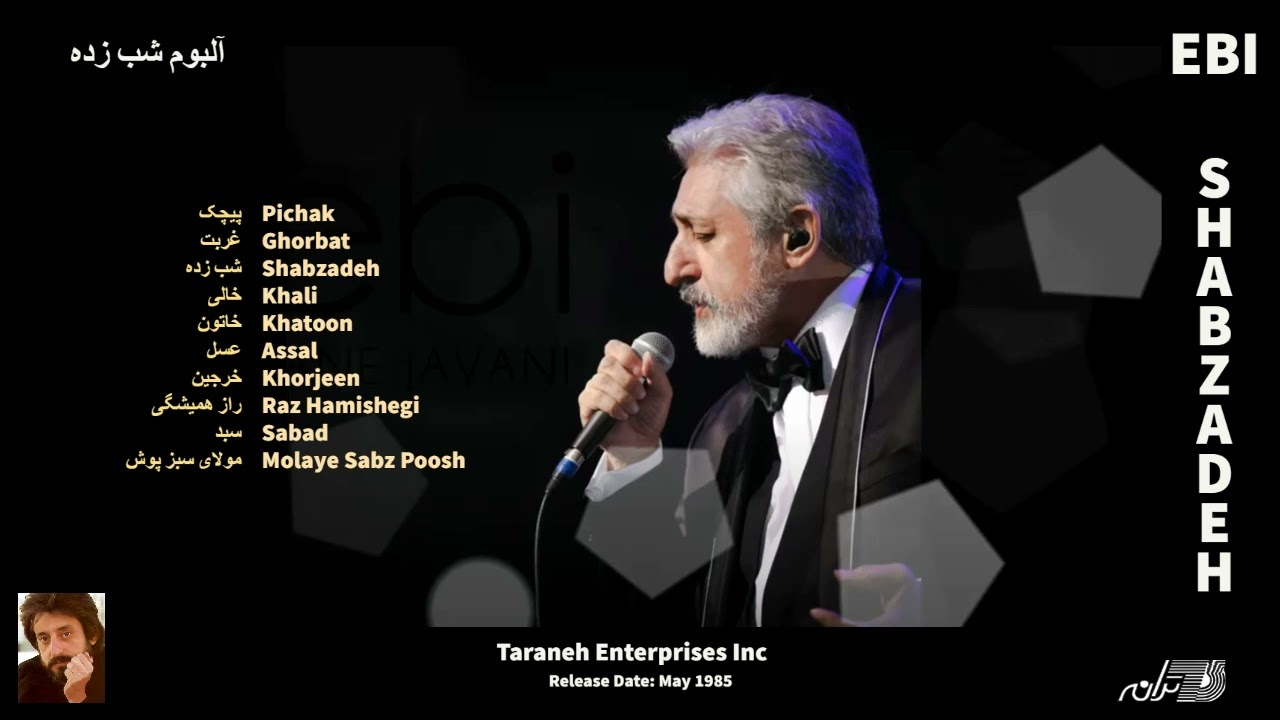 EBI / SHABZADEH ALBUM آلبوم کامل شب زده ابی