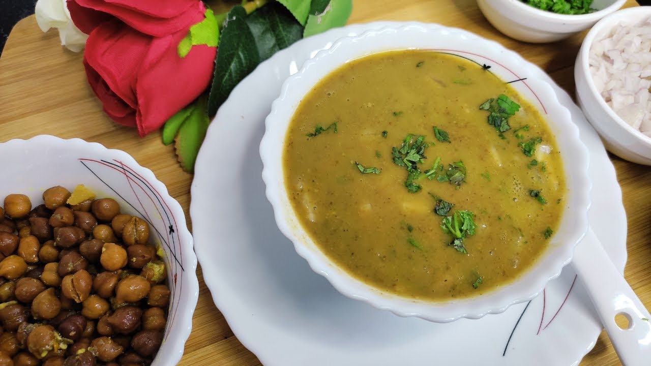 Healthy and tasty चण्याचे सुप | Red Chana Soup winter special recipe in Marathi by Rupali's Kitchen
