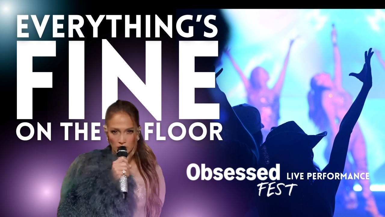 Jennifer Lopez - Everything's Fine / On The Floor - Prime Video Obsessed Fest Live Performance