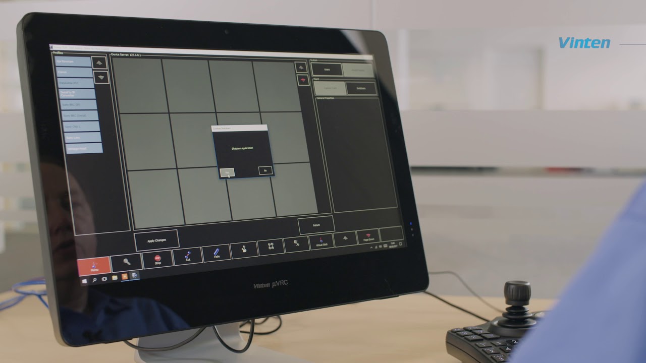 Vinten Vantage Set Up -  Setting up Multiple Users
