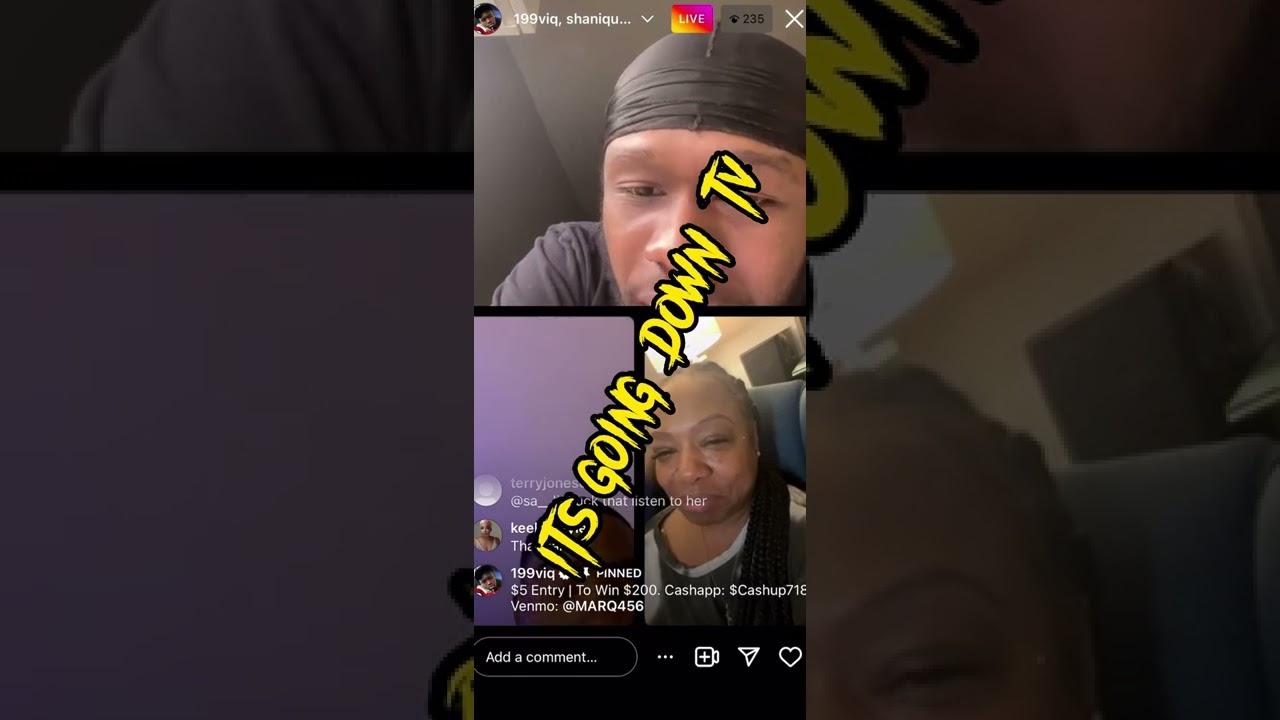 50 Cent’s Son Marquise & Baby Mother Shaniqua, talks about Choke no Joke, and 50 Cent on Live