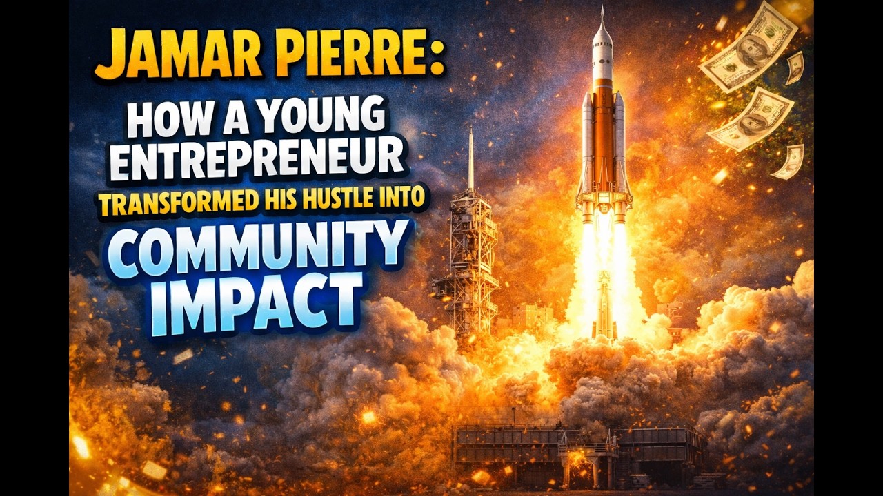 Jamar Pierre: How a Young Entrepreneur Transformed His Hustle Into Community Impact