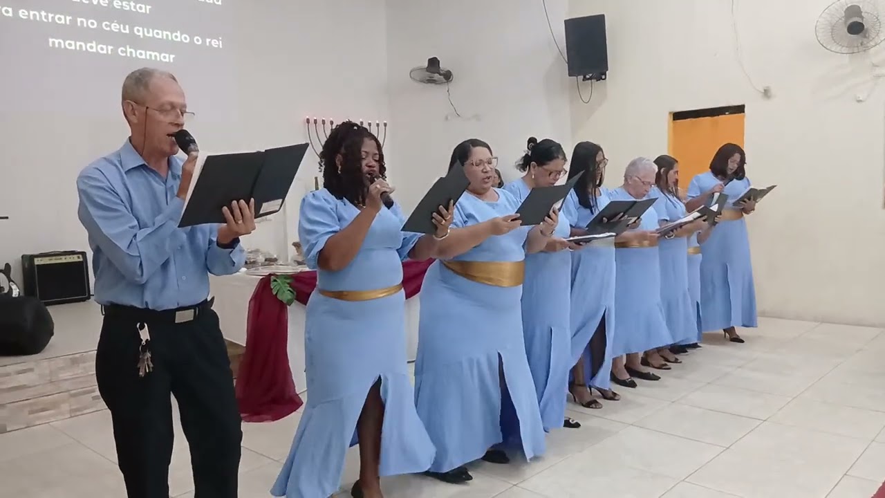 Festa de primeira 👑 Coral Shalom Adonai. Ministério Elói Varzea 
