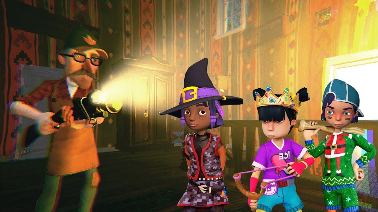 Scout Leader&Brave VS Taxidermist! - Secret Neighbor 2026