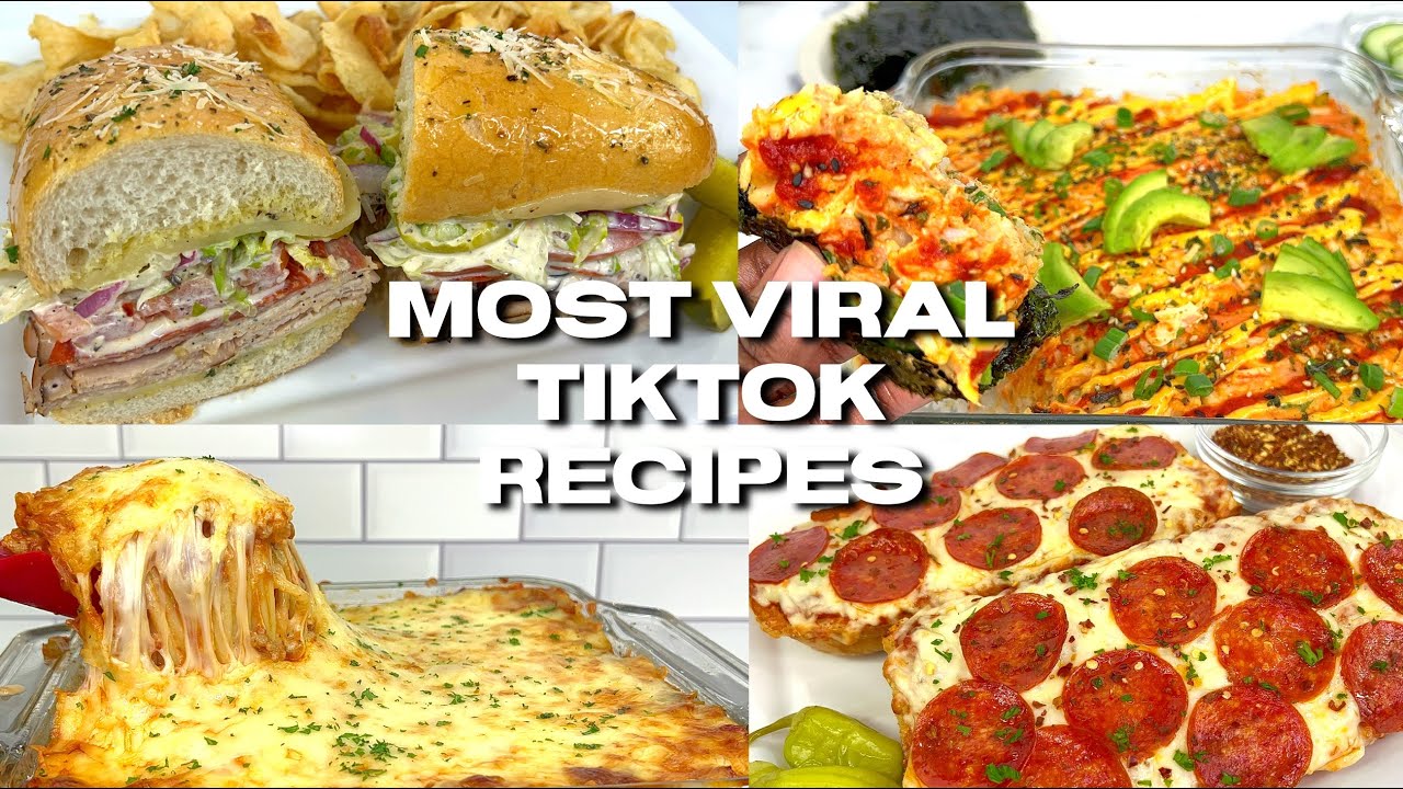MOST VIRAL TIKTOK RECIPES!
