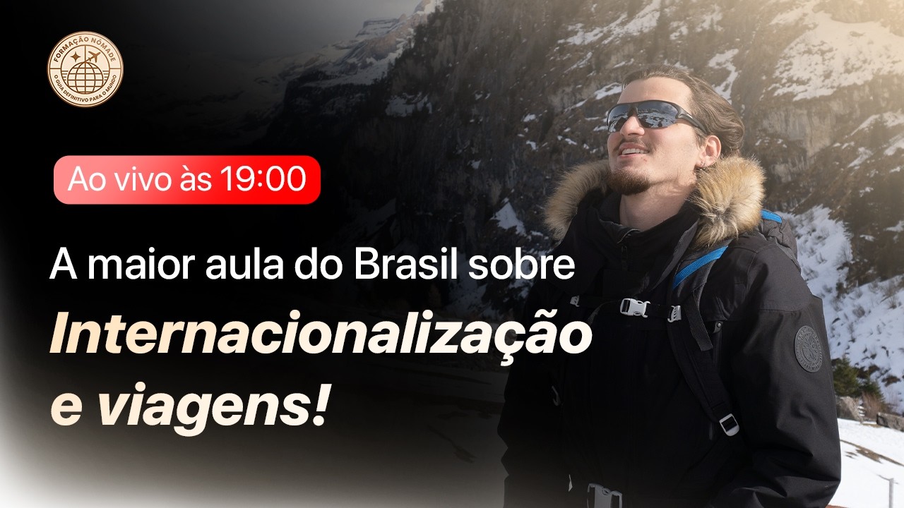 [MAIOR AULA SOBRE MORAR NO EXTERIOR] Como sair HOJE do Brasil