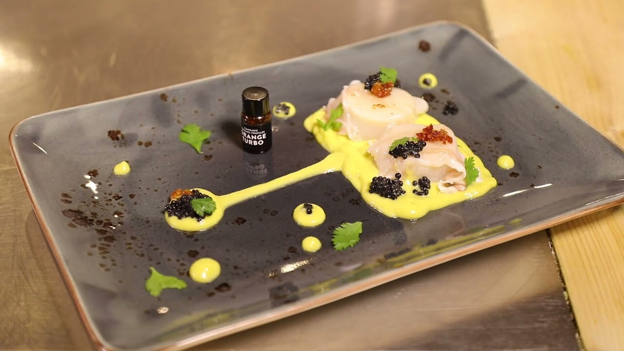 RECETA VIEIRAS con TERPENOS [Terpy Iberican Scallops] by @CaliTerpenes & Chef420grados