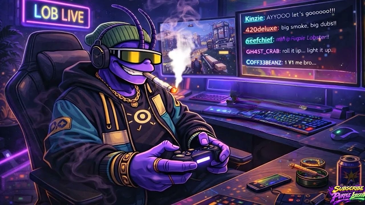 Game Night 👾 420 Chill Rap Playlist  Post MAlone Type • Bluesy Hip Hop • Stoner Vibesmp4