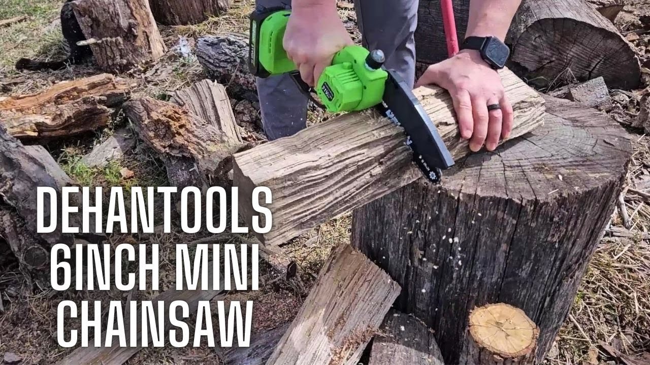Dehan Mini Cordless Brushless | 6inch Mini Chainsaw