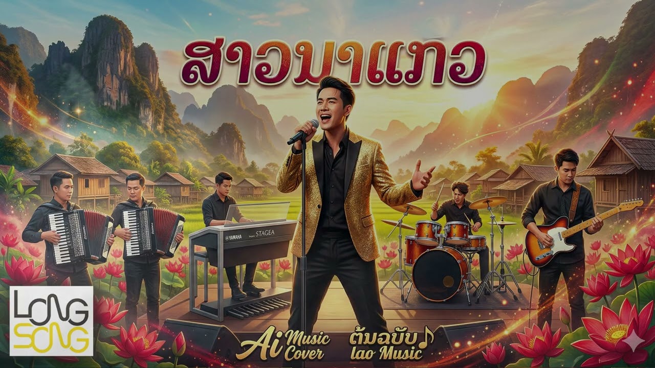 สาวนาแกว Ai Music Cover ต้นฉบับ ก้อย คำวิไล lao Music (Audio Version)