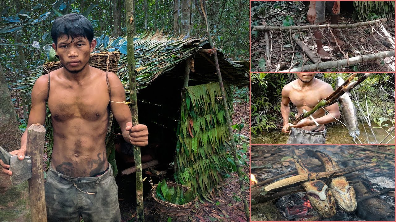 real life in the forest with primitive technology - full video