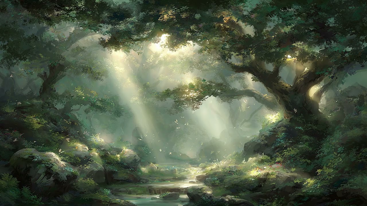 [playlist] 낯선 모험가를 위한 평화로운 숲 🍃 아무 생각 없이 쉬고 싶을 때 | Healing Medieval Fantasy Music